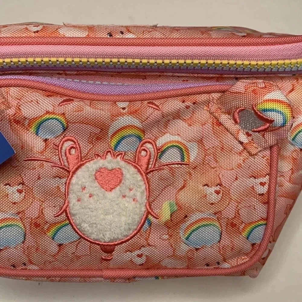 The Care Bears 3 Can Fanny Pack Ihloo Cooler Bag New